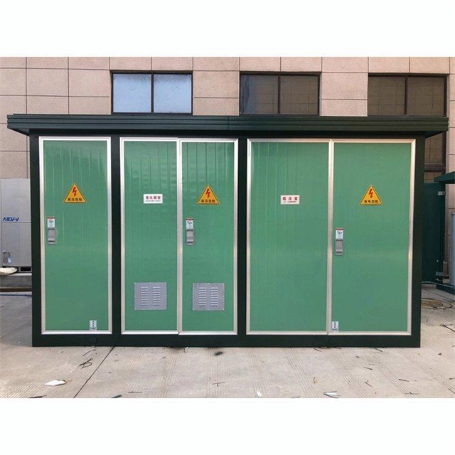 瀍河回族1600KVA欧式箱式变压器